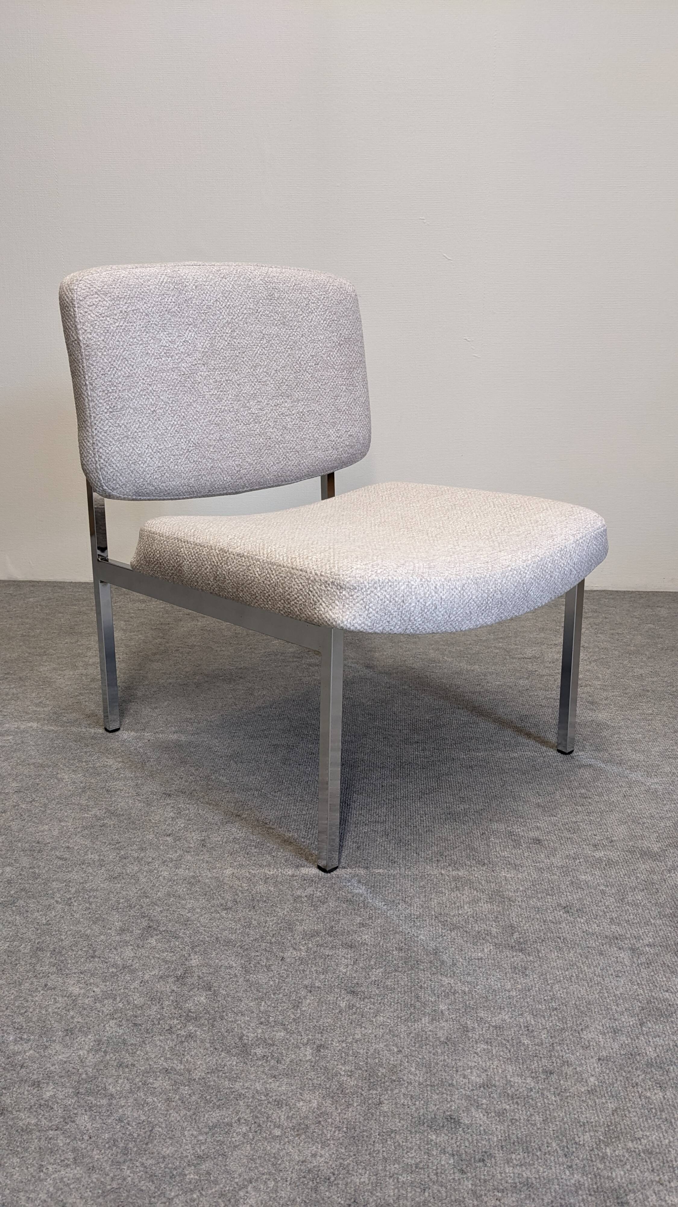 Pair of modernist armchairs circa 1970
