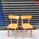 Paire de chaises bistrot vintage