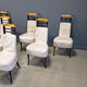 Vintage dining chairs by Giorgetti, 1970s