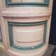 Library curved late nineteenth patina