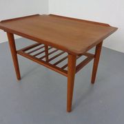 Teak Coffee Table by Holger Georg Jensen for Kubus, Denmark, 1960s