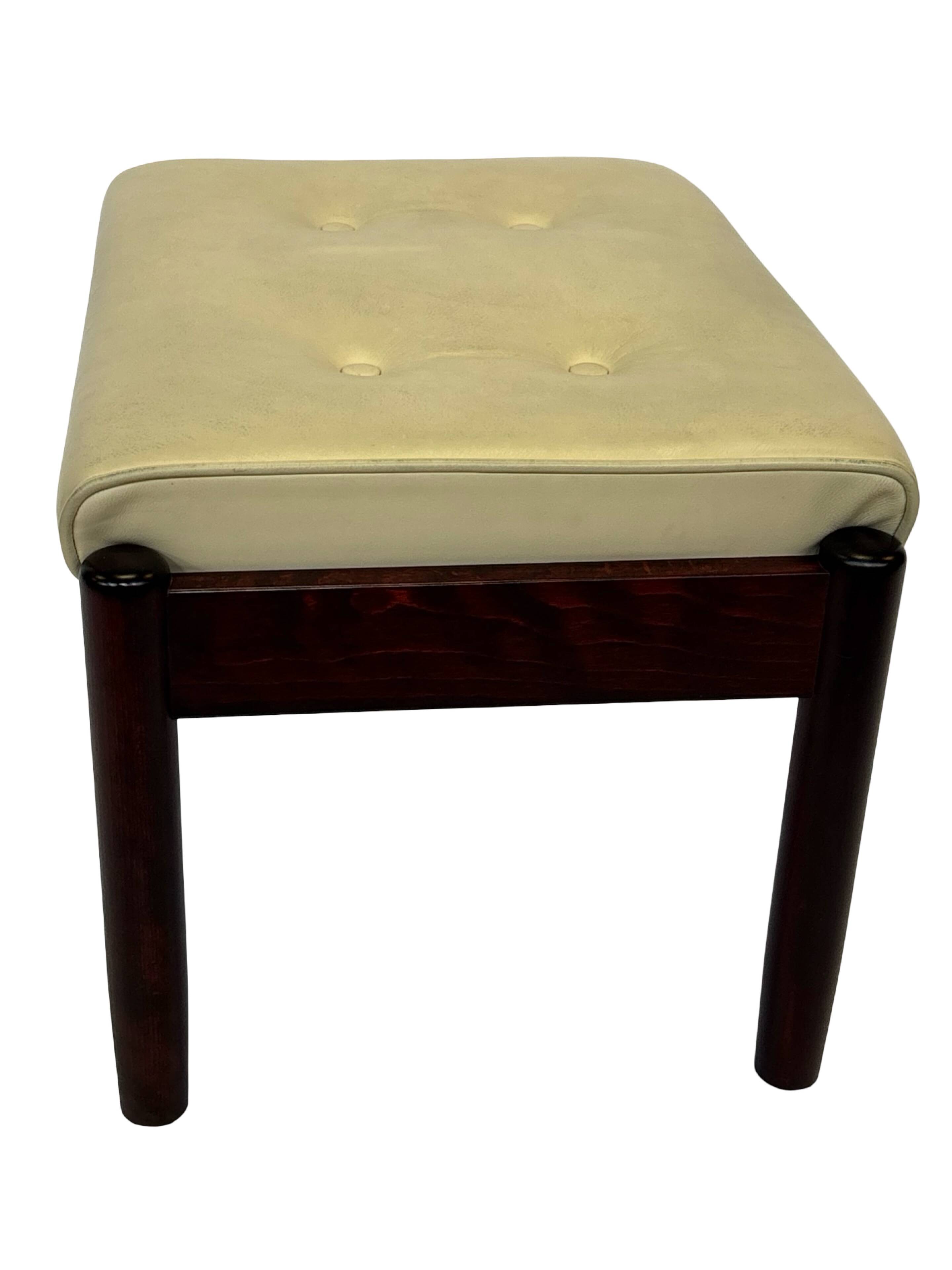 Vintage Farstrup Danish Design Footrest Footstool Ottoman