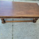 Solid oak coffee table