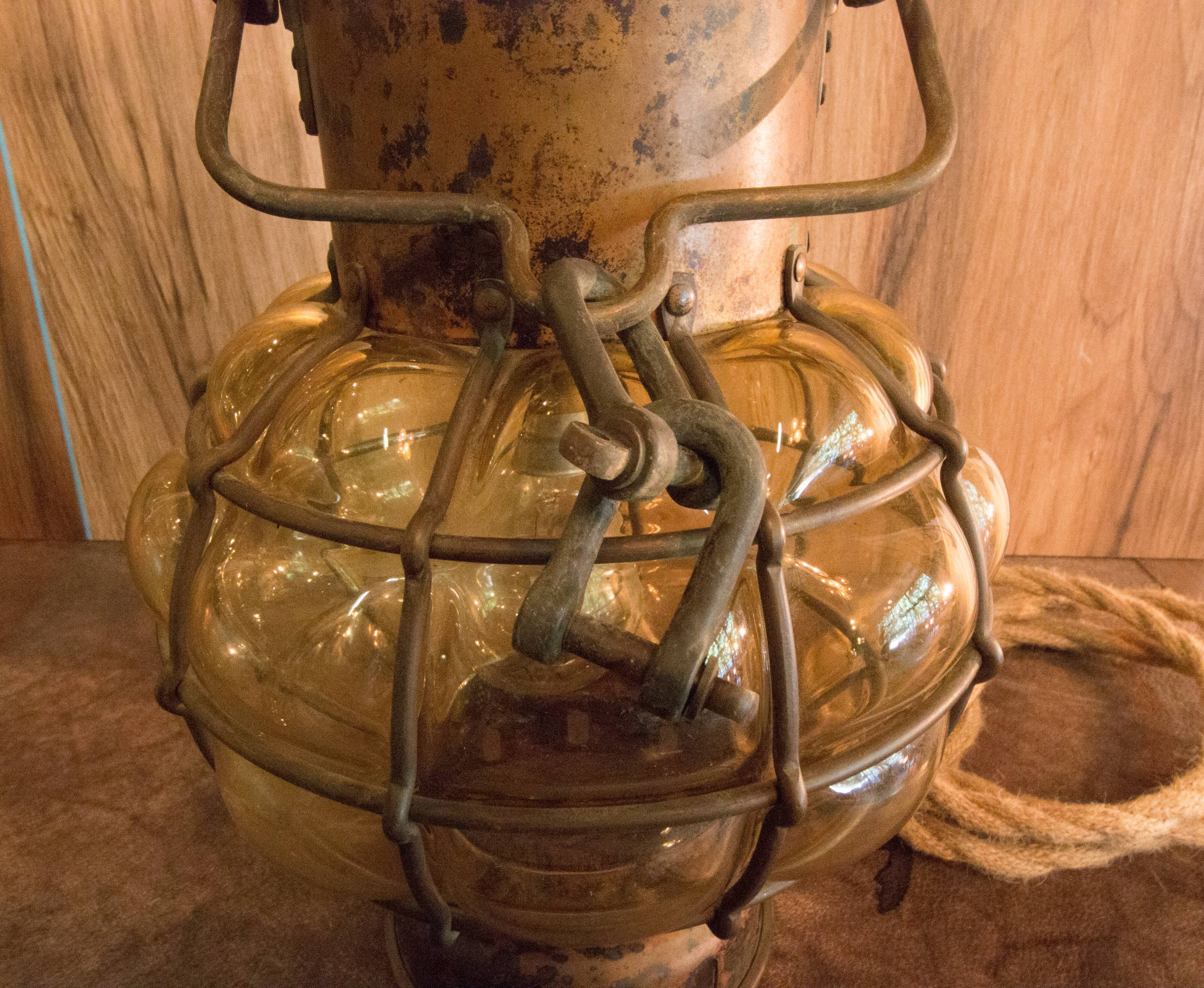 Venetian boat lamp