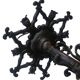 Art deco chandelier suspension