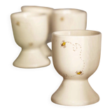 Set of 4 egg cups "Apolline"
