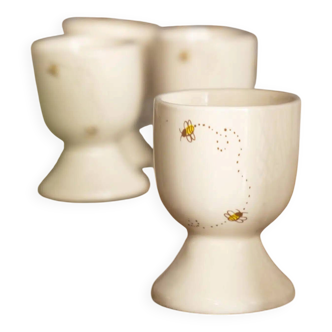 Set of 4 egg cups "Apolline"