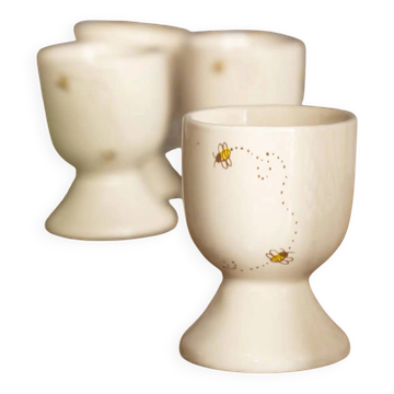 Set of 4 egg cups "Apolline"