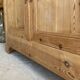 country buffet in raw wood