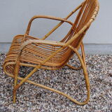 Vintage rattan chair