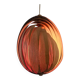 Rare Midcentury Wooden Pendant in style of Hans-Agne Jakobsson, Sweden, 1960s
