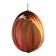 Rare Midcentury Wooden Pendant in style of Hans-Agne Jakobsson, Sweden, 1960s