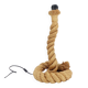 Rope lamp, work in the style of Audoux & Minet, circa 1970-1980