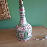 Quimper ceramic lamp base, Millot