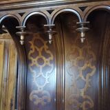 Buffet served Renaissance walnut