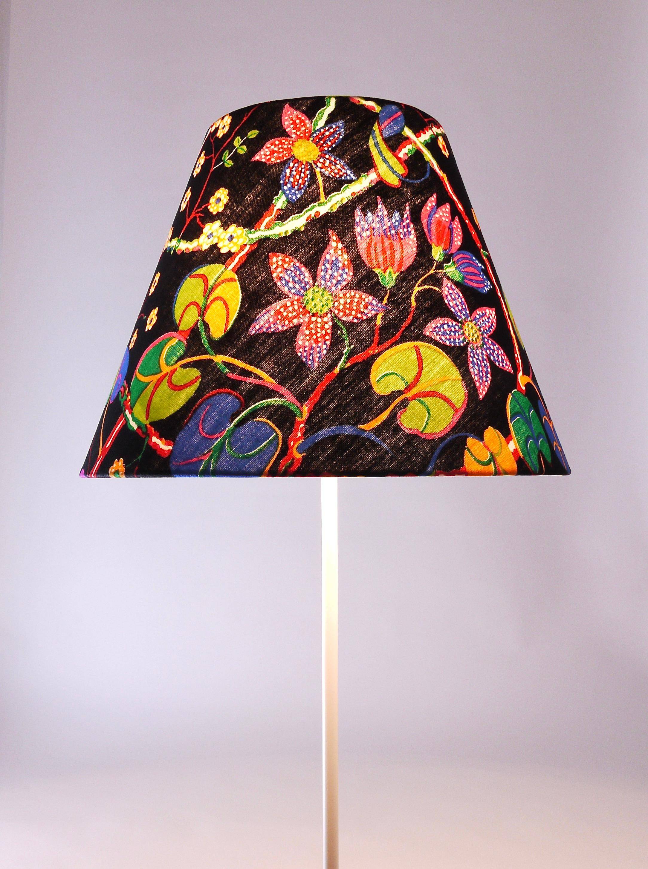 Josef Frank x J.T. Kalmar (House & Garden) Tripod floor lamp in white brass #2057