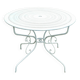 Table de Jardin ronde fer forgé époque 1900