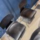 Set of 4 Pagholz Flototto wenge and chrome chairs 1970 Germany