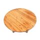 Table à manger ronde vintage en pin massif Norden d'Ikea des années 70