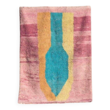 Tapis berbère fait main traditionnelle taille 200 x 250 cm