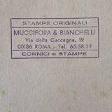 Lithograph of Rome by the Rouargue brothers 1850