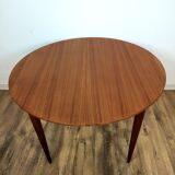 Scandinavian teak round table