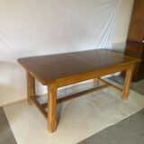 Solid oak farmhouse table