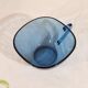3 cups Vereco blue glass - vintage
