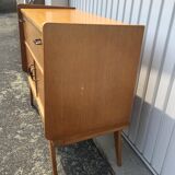 Vintage dresser with compass foot