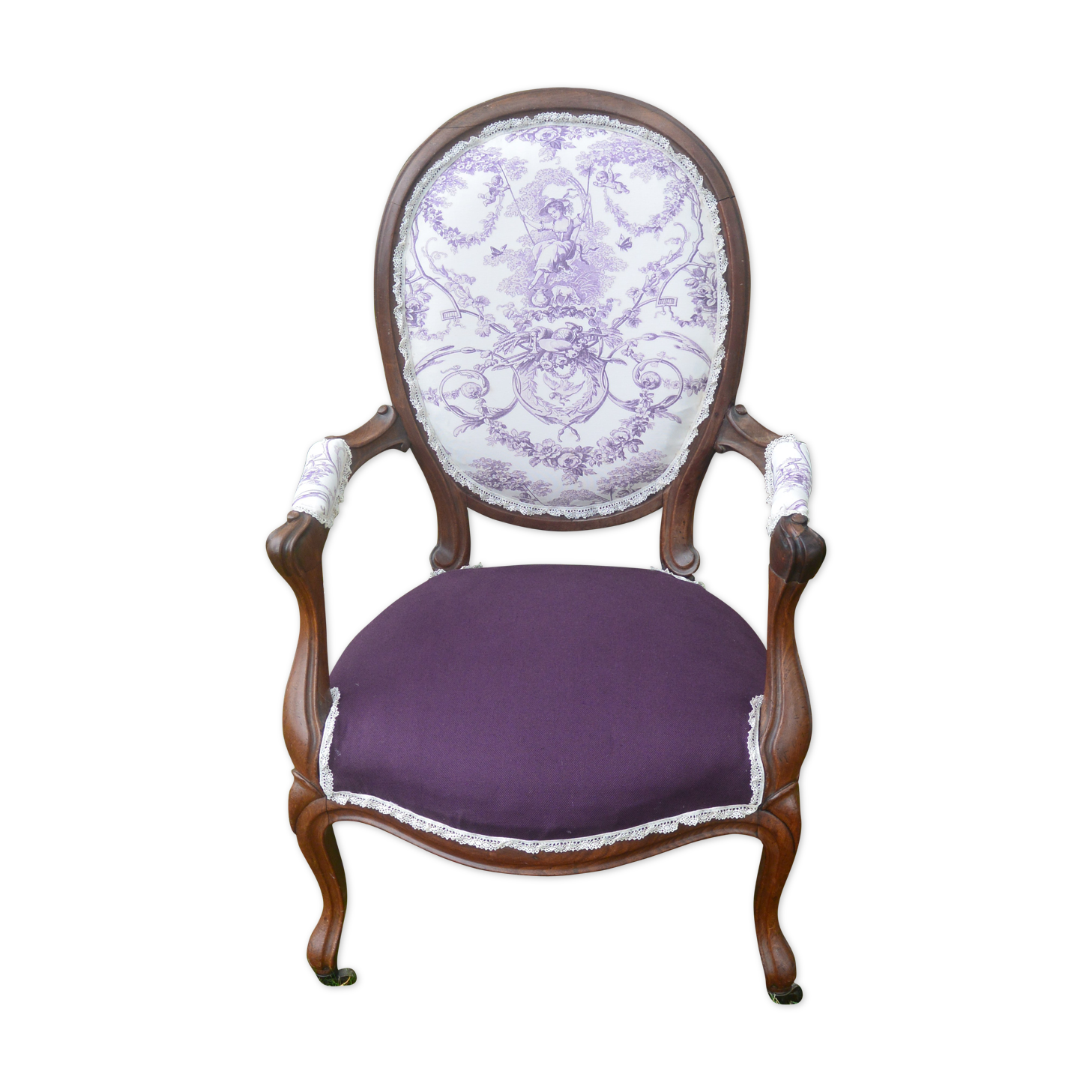 medallion armchair