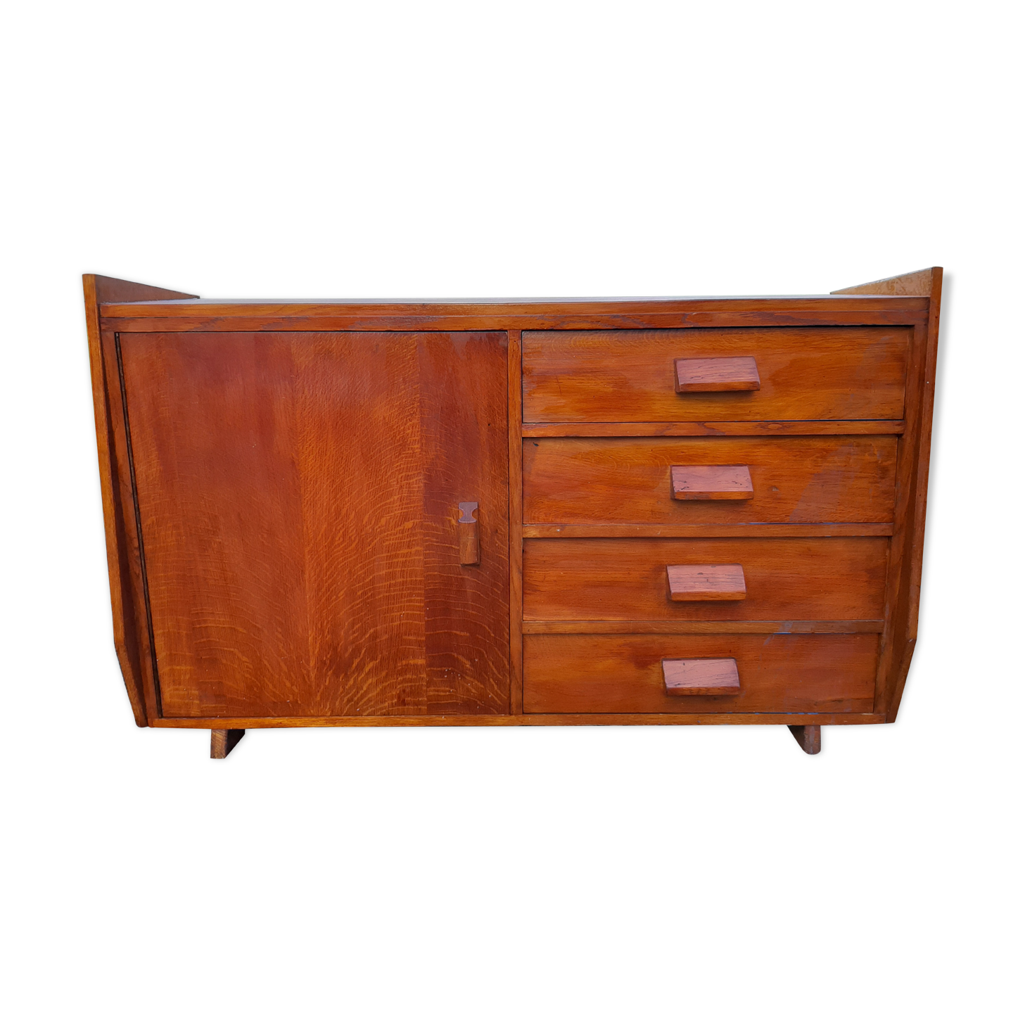 Enfilade des années 60 en chêne
