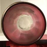 Enamelled glass vase Legras