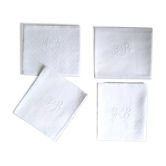 4 serviettes anciennes