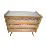 Rattan dresser 1950/60