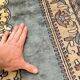 Vintage Persian Moud Carpet Handwoven Wool 240x160 Iran Oriental Old Salon