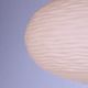 Opaline glass & teak pendant lamp by Louis Kalff for philips, 1960s