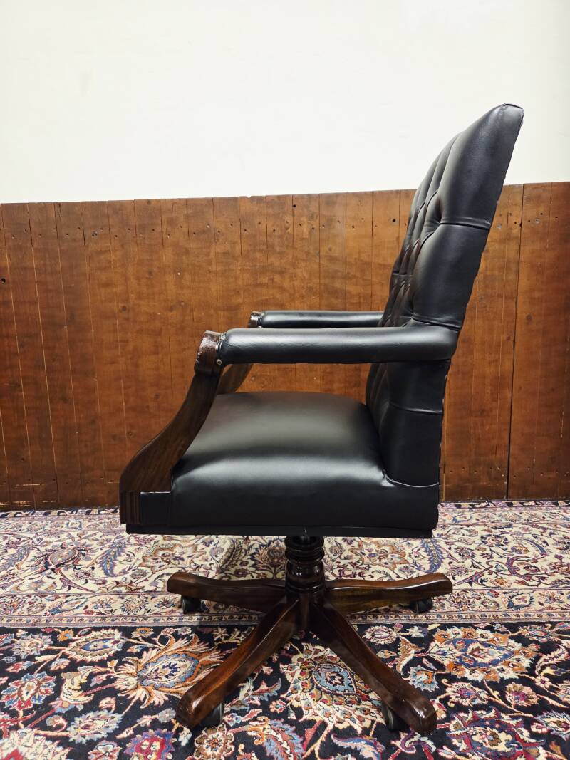 English black President Chair Office chair