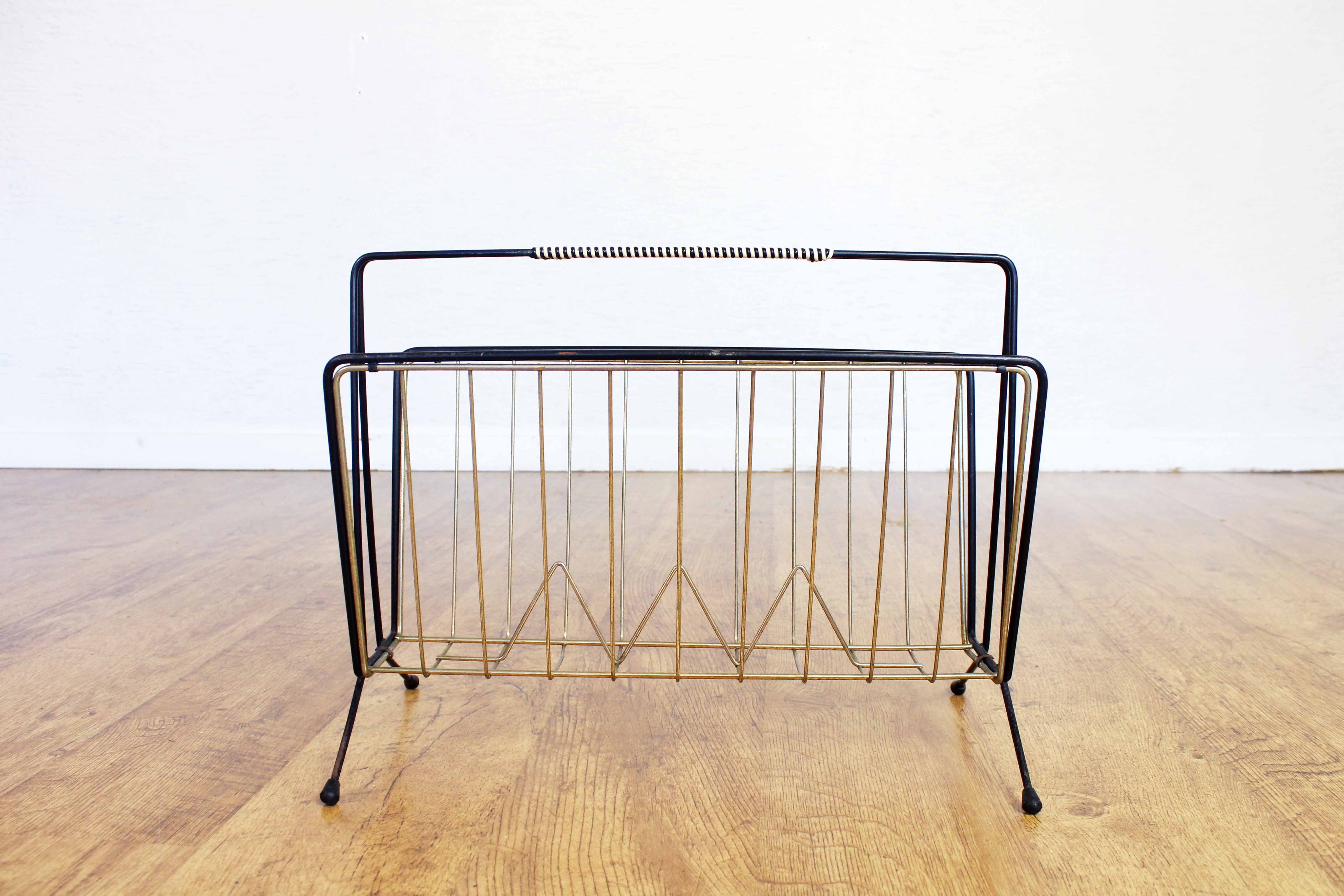 Vintage magazine holder