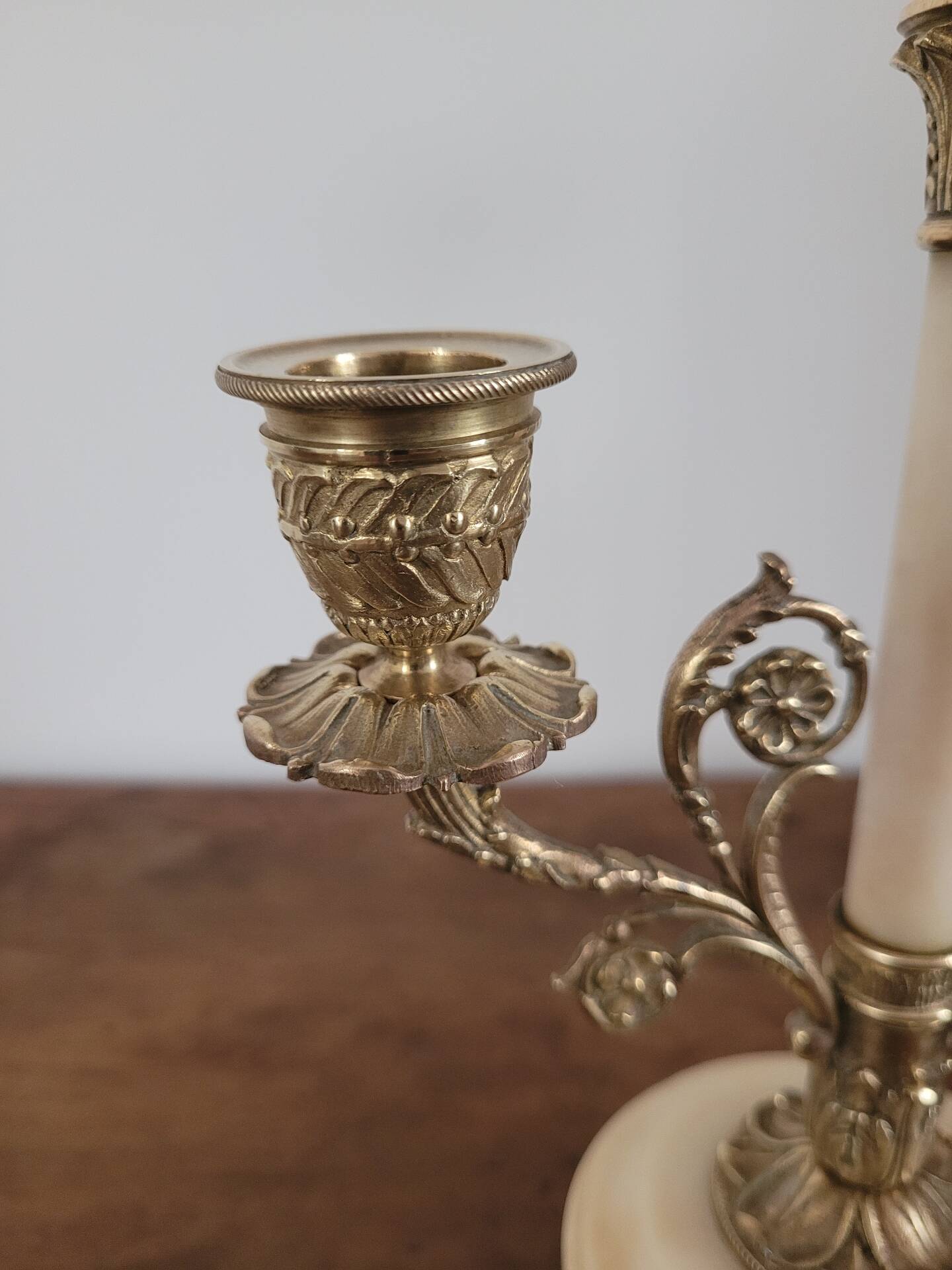 Pair of candelabra / chandeliers Louis XVI