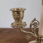 Paire de candélabres / chandeliers Louis XVI