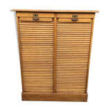 Furniture notary sliding curtain binder 1950s