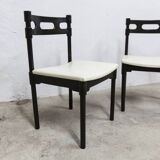 Pair of atypical vintage 1960s chairs