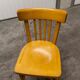 Paire de chaises bistrot Baumann 1970 couleur miel