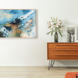 From Above, Oil on Canvas, 83 x 63 cm