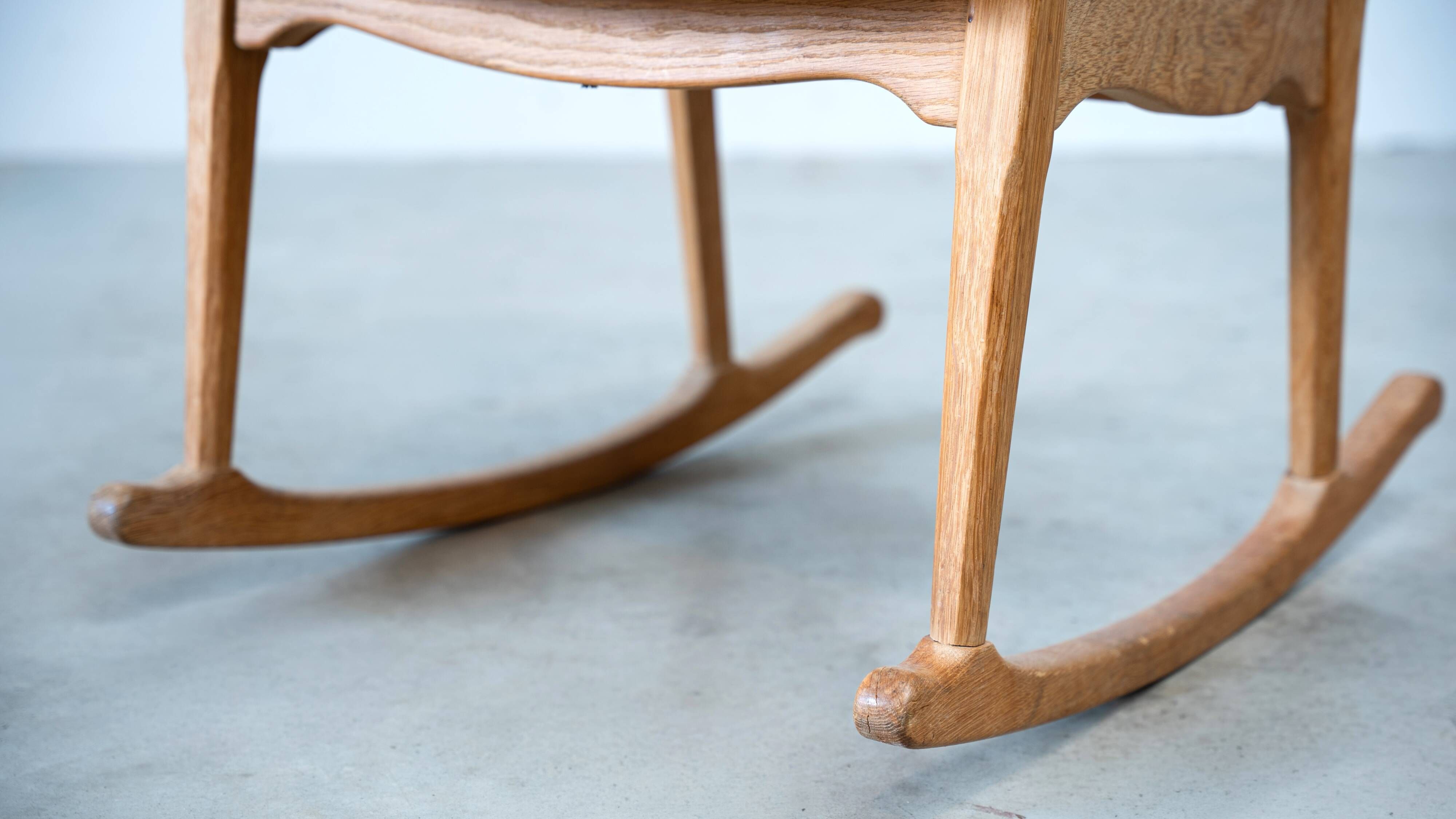 Danish rocking chair by Henry Kjaernulf