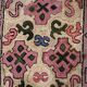 Handmade American Hooked Antique Rug 76cm x 175cm 1880s