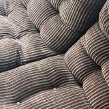 Corduroy fireside chair, 1970s