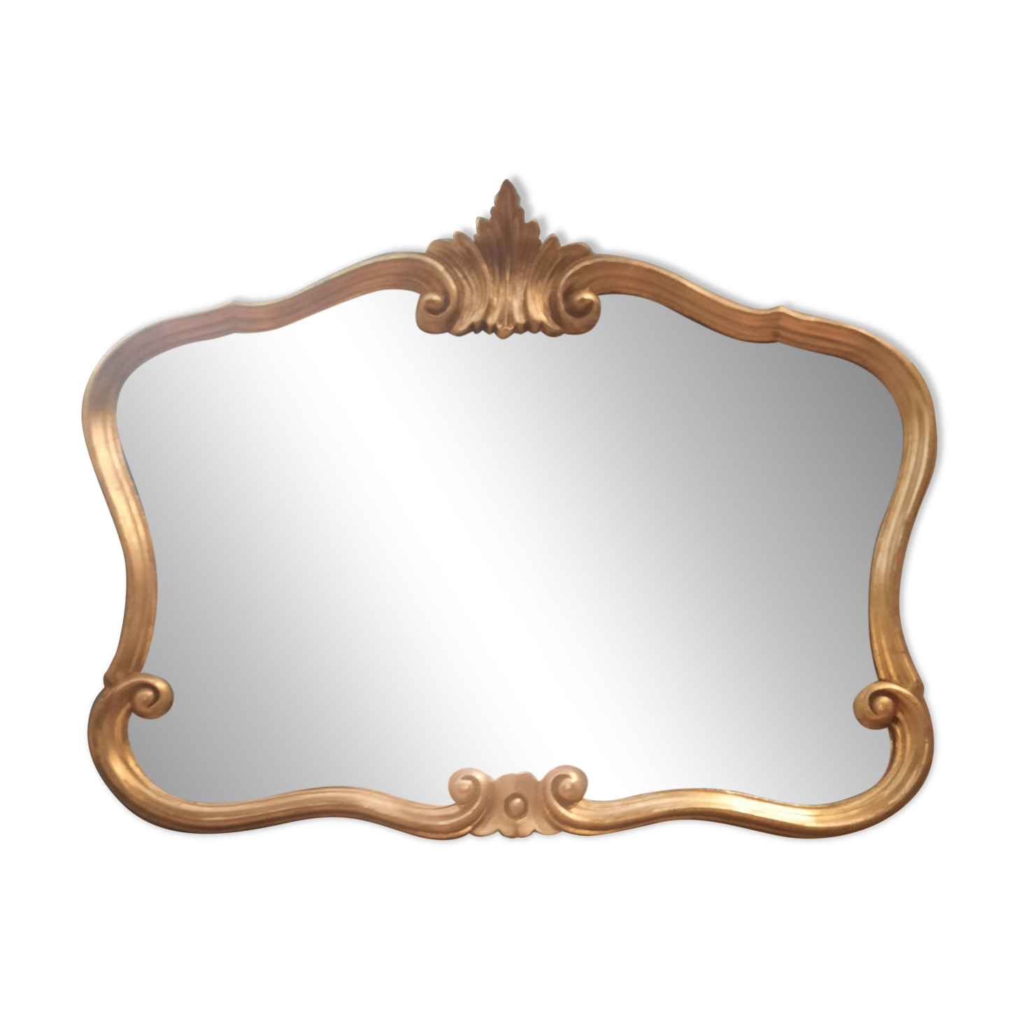 Louis XV style gilded morroir