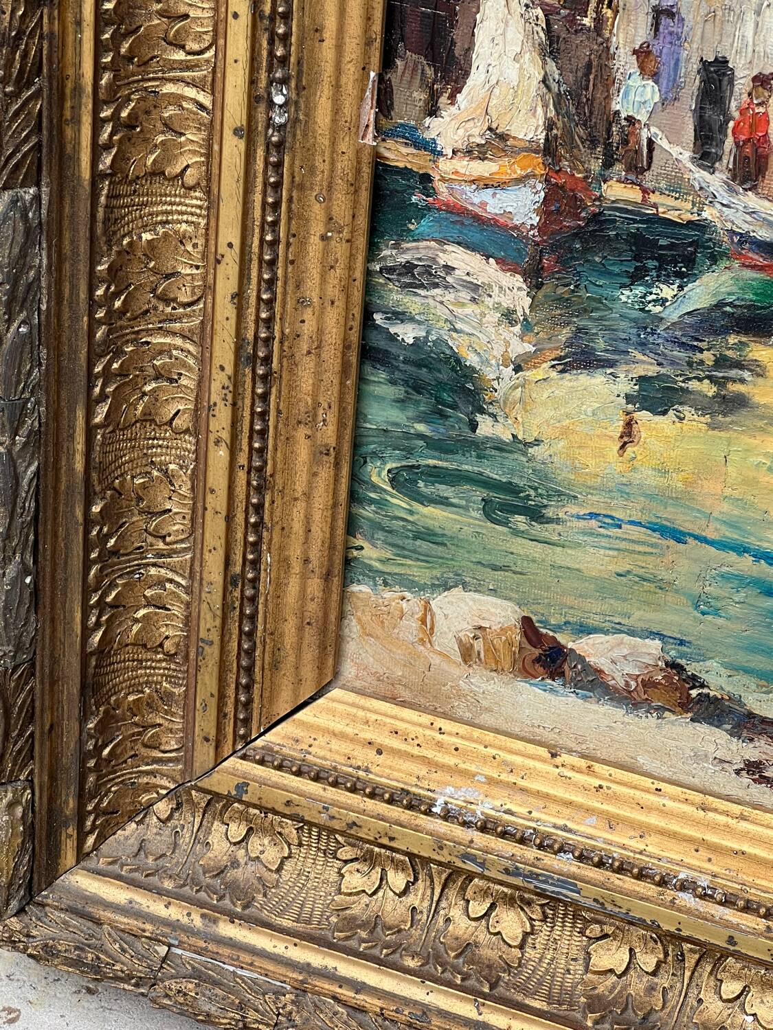 Oil on canvas 19th century