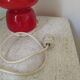 Lampe opaline années 70